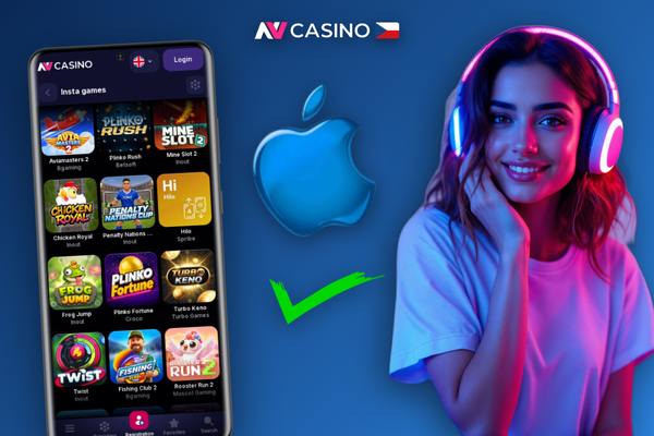 Přepnutí z demo režimu na hru o peníze v NV Casino přímo na mobilním telefonu