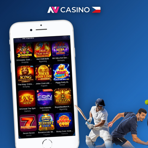 NV Casino demo režim – otevřený slot na domovské obrazovce kasina