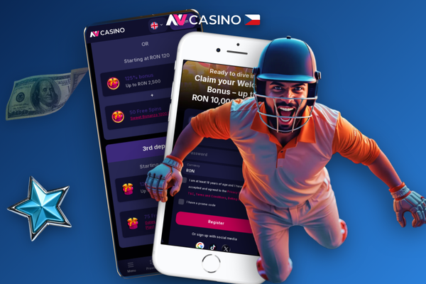 Mobilní registrační formulář NV Casino s vyplněným promo kódem BONUSCZ7