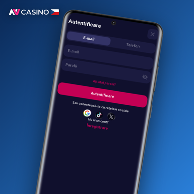 NV Casino registrace přes TikTok pro mobilní uživatele