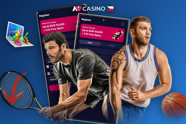 NV Casino CZ registrace jedním kliknutím přes sociální síť na mobilu
