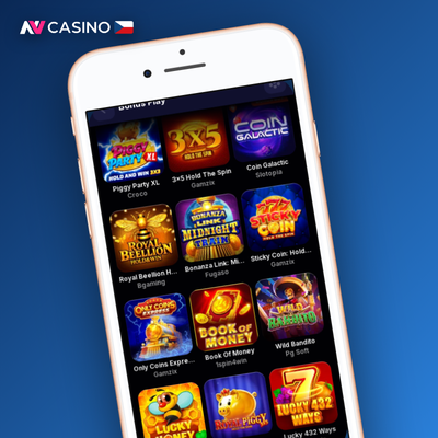 NV Casino uvítací bonus dárková krabice se zlatými mincemi a 100 free spiny
